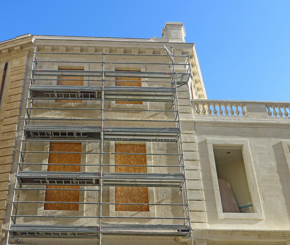ravalement facade pierre