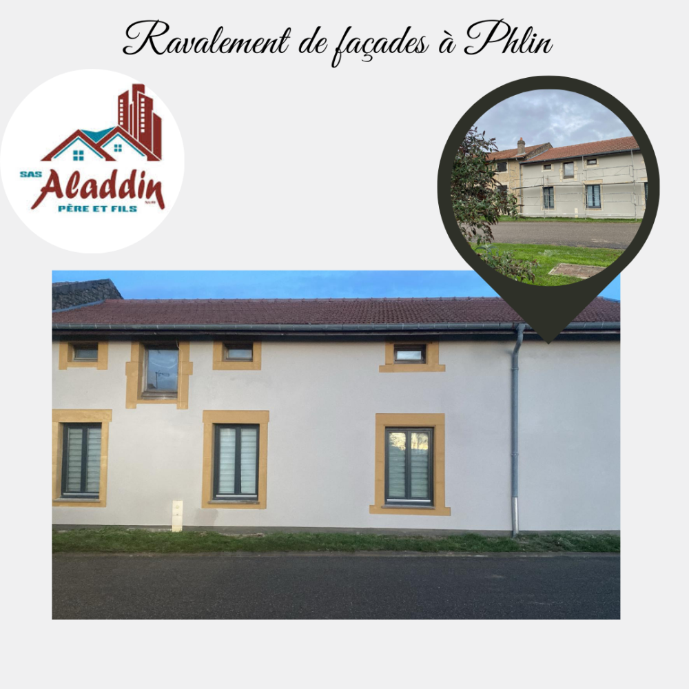 Ravalement de façades  Phlin
